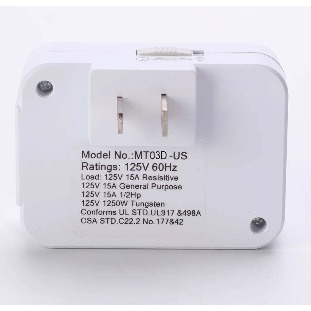 USA 12A Countdown Timer Switch, Timer Socket