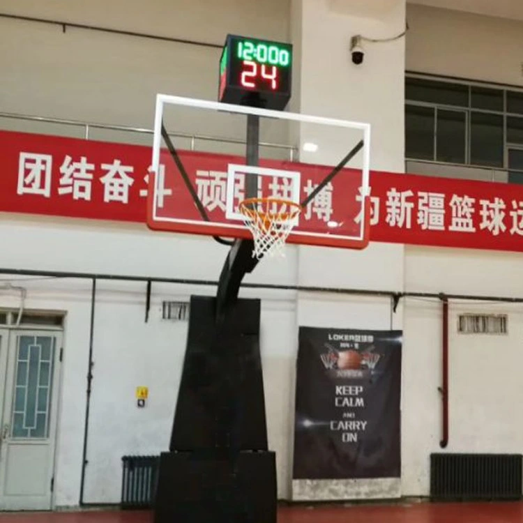 24 Second Large Shot Clock 4 Side Count LED Basketball Scoreboard for Competition