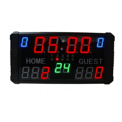 Marcador electrónico de baloncesto Fabricantes de vallas publicitarias LED Marcador digital LED