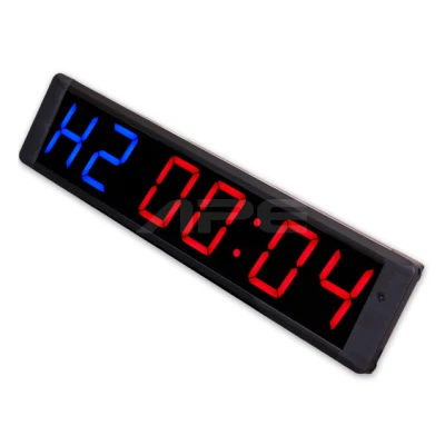 Ape Fitness 4 pulgadas 6 dígitos Mejor LED Digital Crossfit Gimnasio Reloj Gimnasio Temporizador